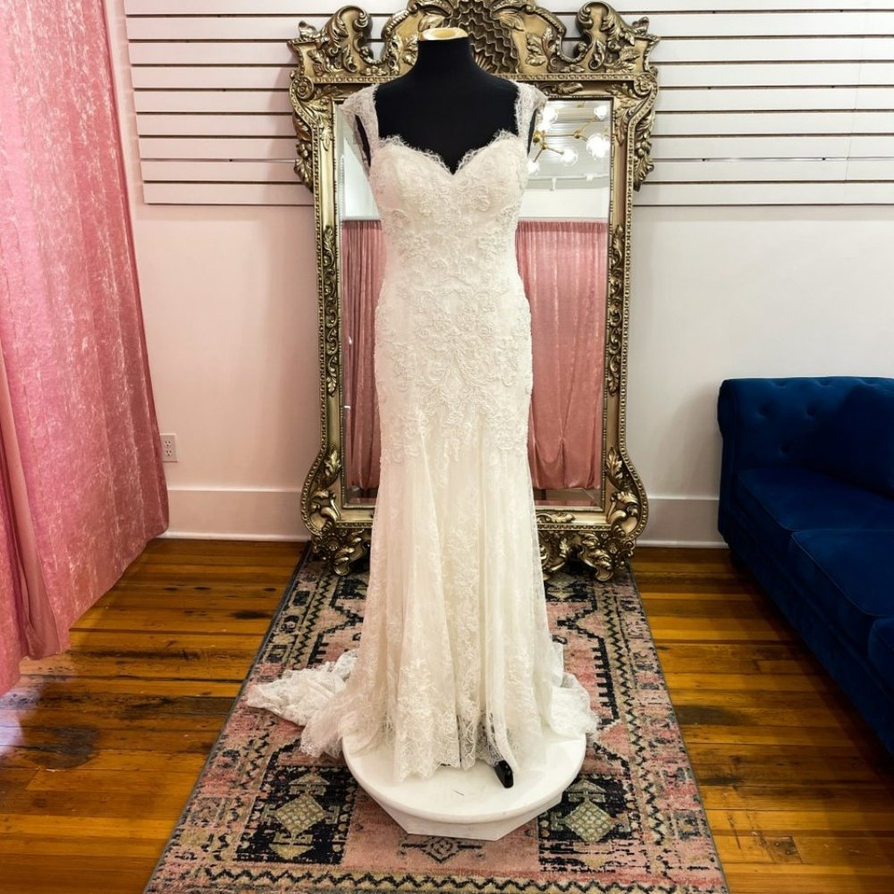 Casablanca Bridal Gown, Lace Wedding Dress, New Wedding Dress, Bridal Gown 10